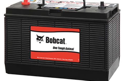 bobcat mini excavator battery location|bobcat battery type.